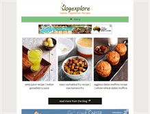 Tablet Screenshot of blogexplore.com